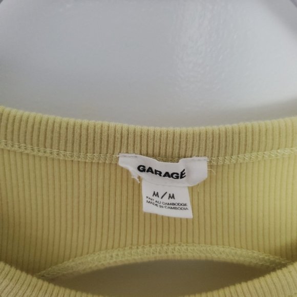 New Garage Pastel Green T-Shirt Dress Open Back - Picture 8 of 12